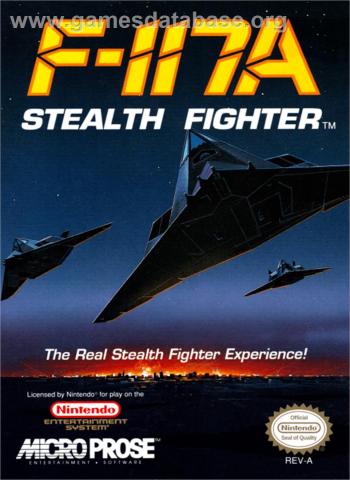 Cover F-117A Stealth Fighter for NES